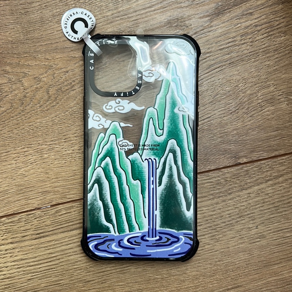 Casetify IPhone 12 Georgina Leung series case. BRAND NEW